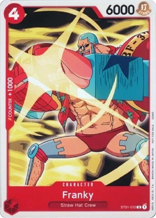 Franky [One Piece Demo Deck Cards] | Galaxy Games LLC