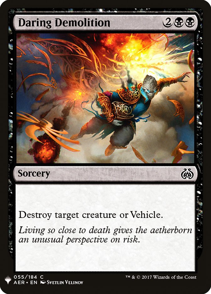 Daring Demolition [Mystery Booster] | Galaxy Games LLC