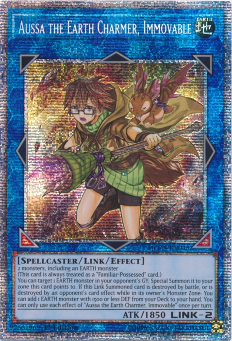 Aussa the Earth Charmer, Immovable [IGAS-EN048] Starlight Rare | Galaxy Games LLC
