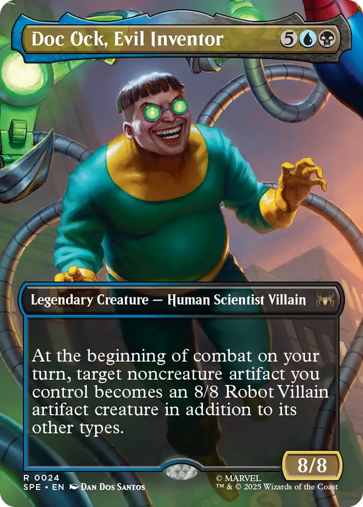Doc Ock, Evil Inventor (Borderless) [Marvel's Spider-Man: Eternal-Legal] | Galaxy Games LLC