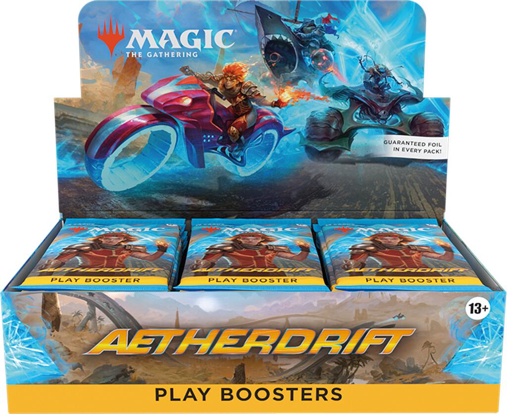 Aetherdrift - Play Booster Display | Galaxy Games LLC