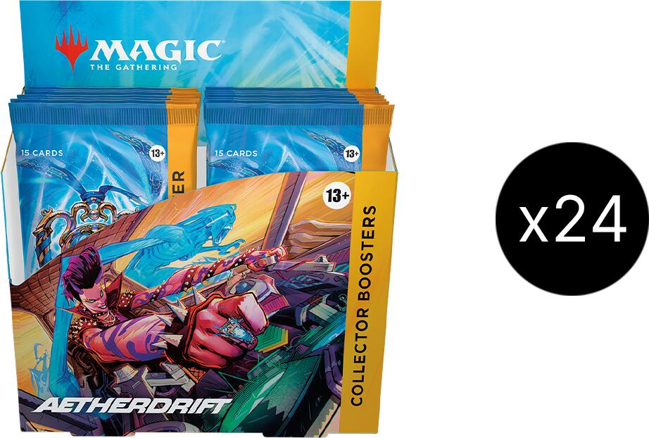 Aetherdrift - Collector Booster Display Master Case | Galaxy Games LLC