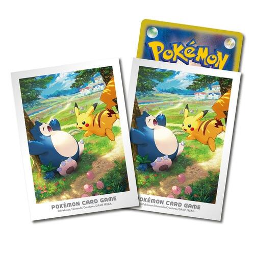 Card Sleeves - Kanto Adventure (64-Pack) (Pokemon Center Japan Exclusive) | Galaxy Games LLC