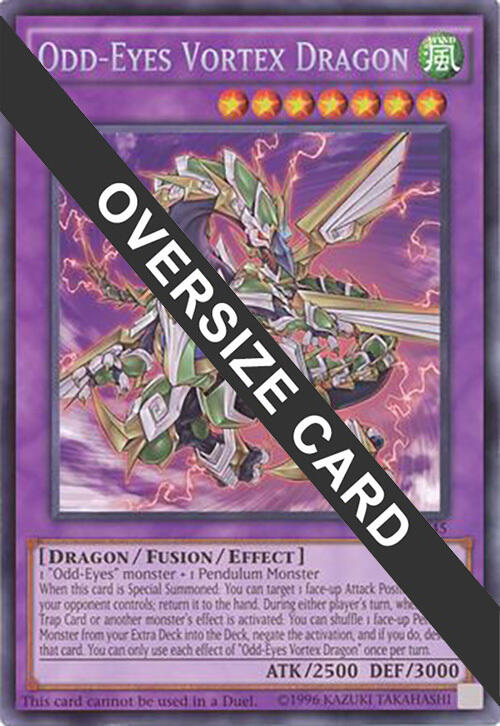 Odd-Eyes Vortex Dragon (Oversized) [DOCS-EN045] Promo | Galaxy Games LLC