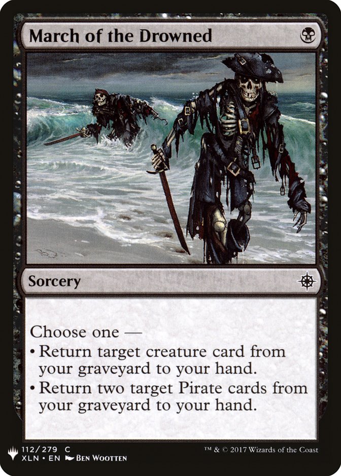 March of the Drowned [Mystery Booster] | Galaxy Games LLC