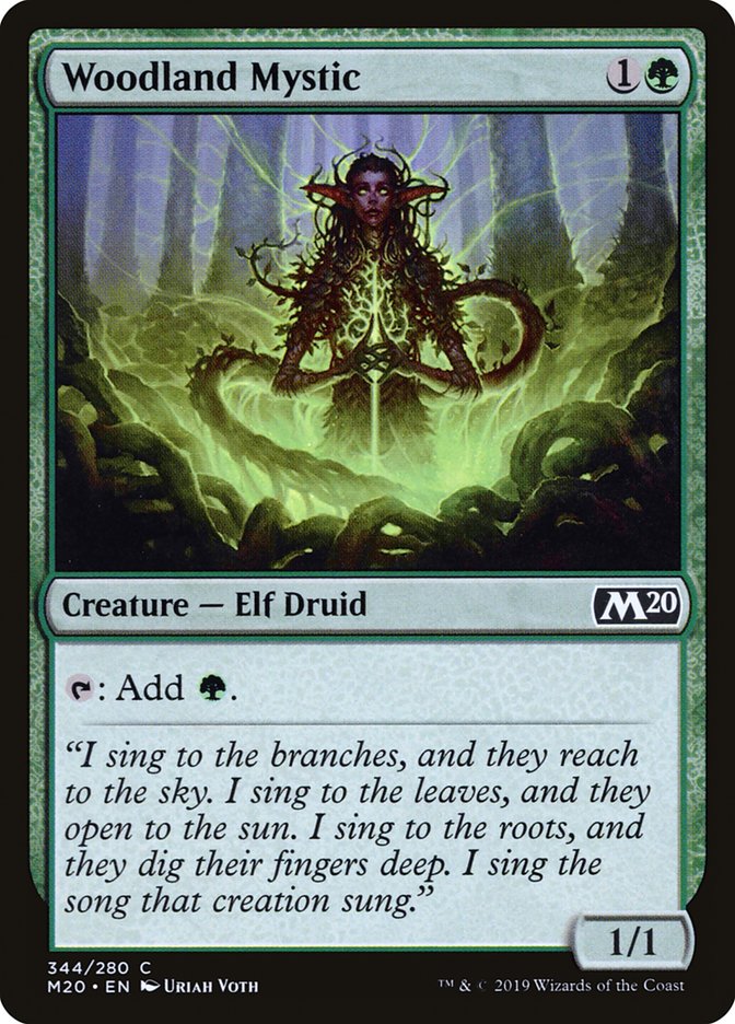 Woodland Mystic [Core Set 2020] | Galaxy Games LLC