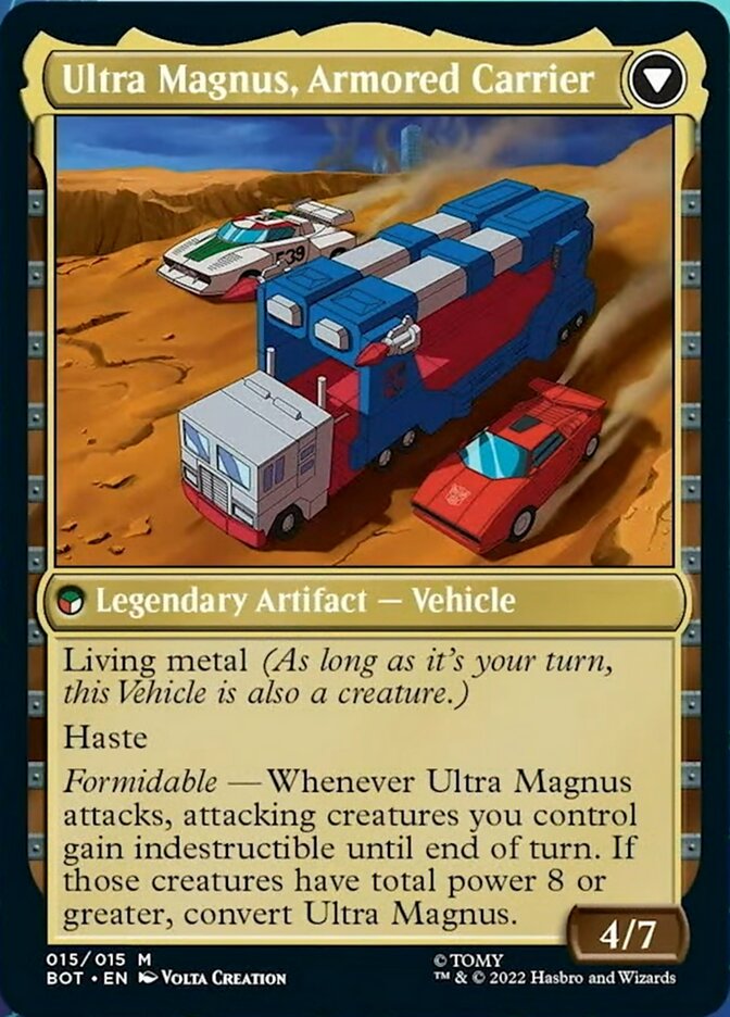 Ultra Magnus, Tactician // Ultra Magnus, Armored Carrier [Transformers] | Galaxy Games LLC