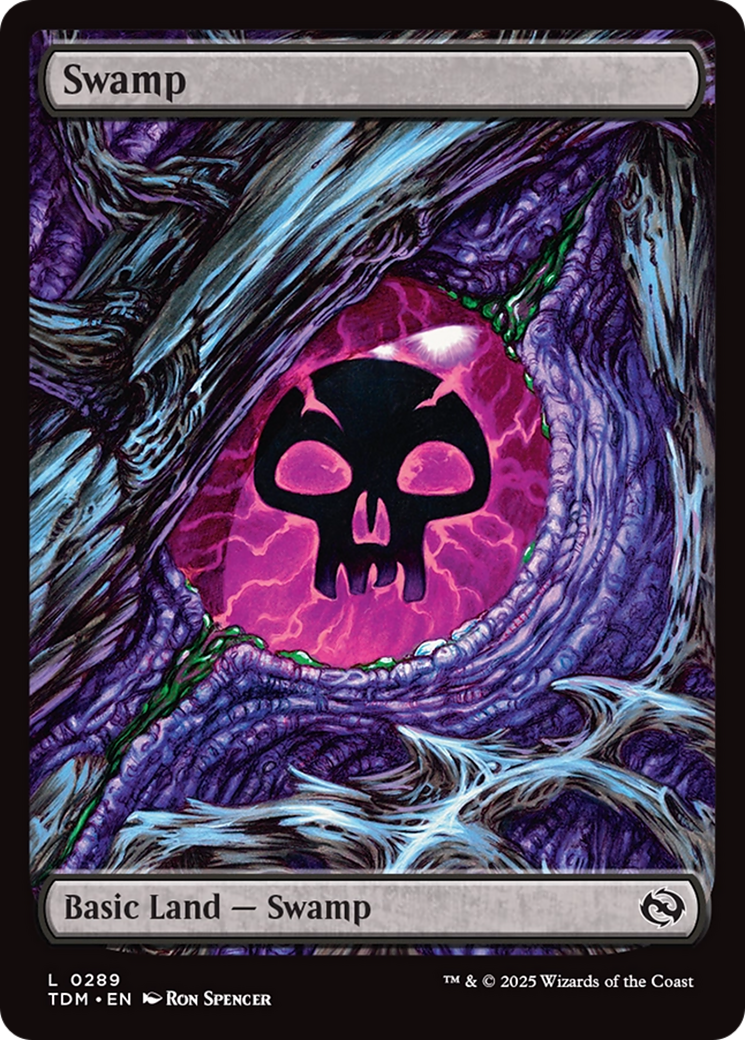 Swamp (0289) [Tarkir: Dragonstorm] | Galaxy Games LLC