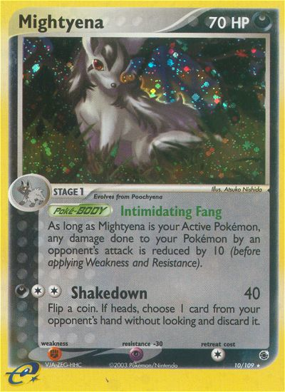 Mightyena (10/109) [EX: Ruby & Sapphire] | Galaxy Games LLC