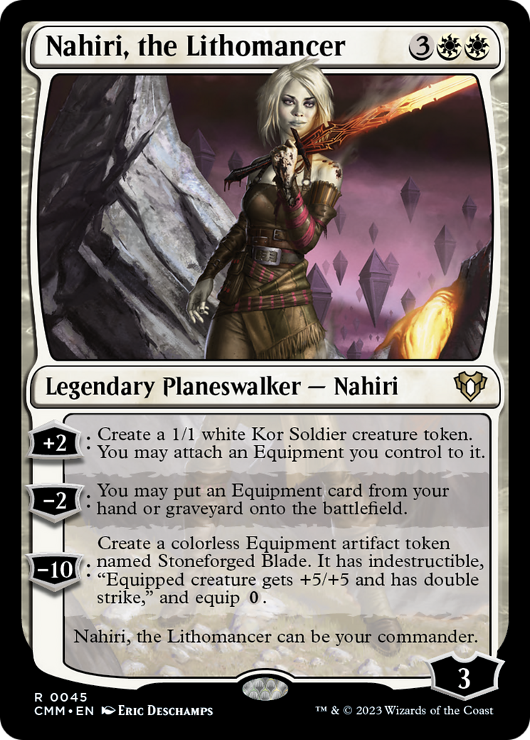 Nahiri, the Lithomancer [Commander Masters] | Galaxy Games LLC