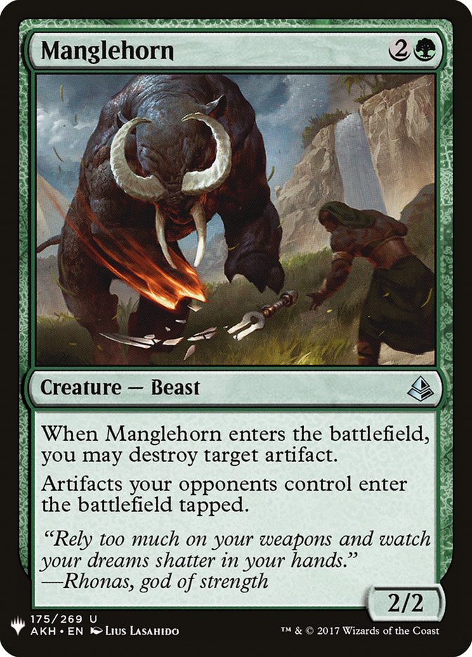Manglehorn [Mystery Booster] | Galaxy Games LLC