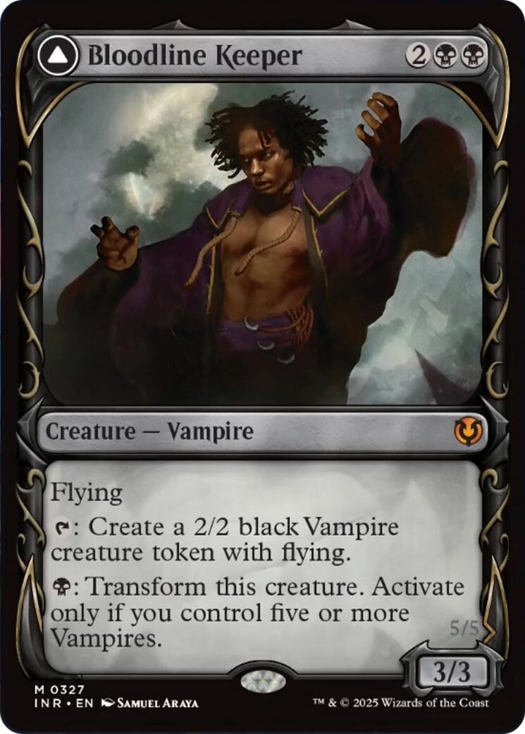 Bloodline Keeper // Lord of Lineage (Showcase) [Innistrad Remastered] | Galaxy Games LLC