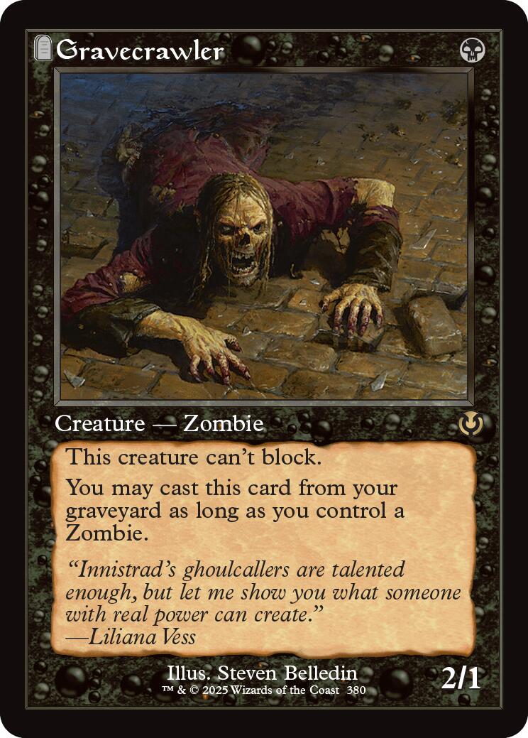 Gravecrawler (Retro Frame) [Innistrad Remastered] | Galaxy Games LLC