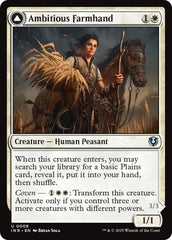 Ambitious Farmhand // Seasoned Cathar [Innistrad Remastered] | Galaxy Games LLC