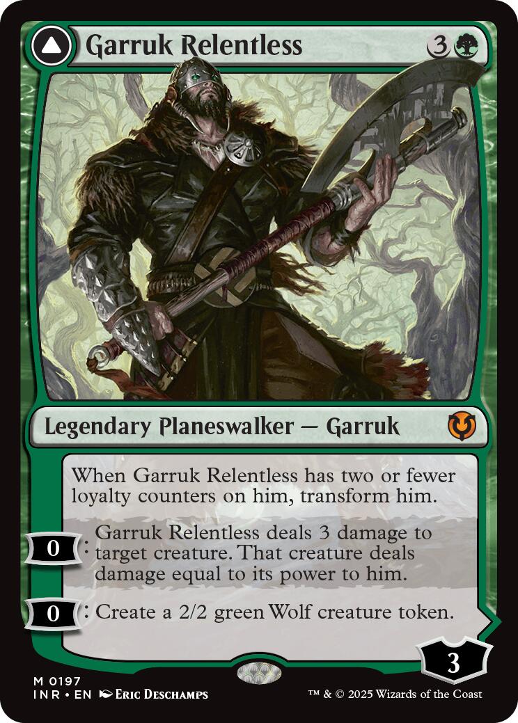 Garruk Relentless // Garruk, the Veil-Cursed [Innistrad Remastered] | Galaxy Games LLC