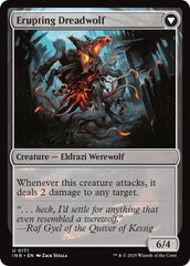 Smoldering Werewolf // Erupting Dreadwolf [Innistrad Remastered] | Galaxy Games LLC