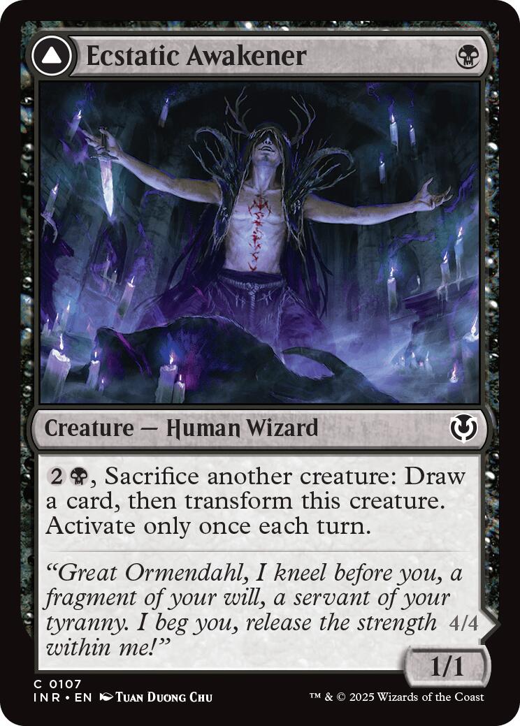 Ecstatic Awakener // Awoken Demon [Innistrad Remastered] | Galaxy Games LLC