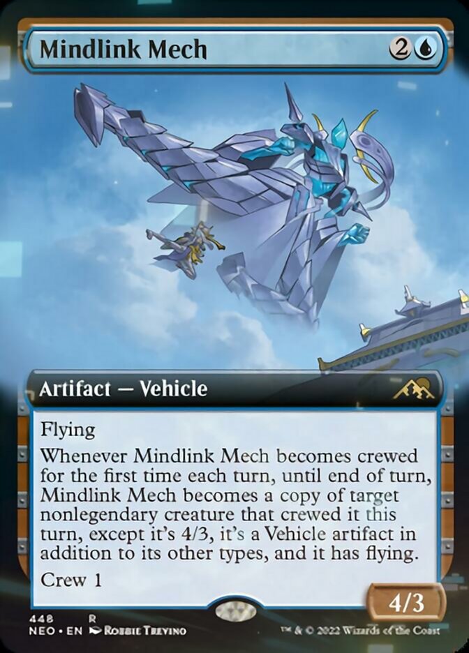 Mindlink Mech (Extended Art) [Kamigawa: Neon Dynasty] | Galaxy Games LLC