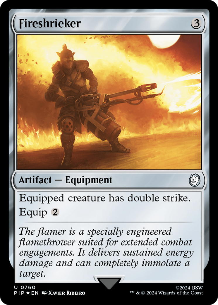 Fireshrieker (Surge Foil) [Fallout] | Galaxy Games LLC