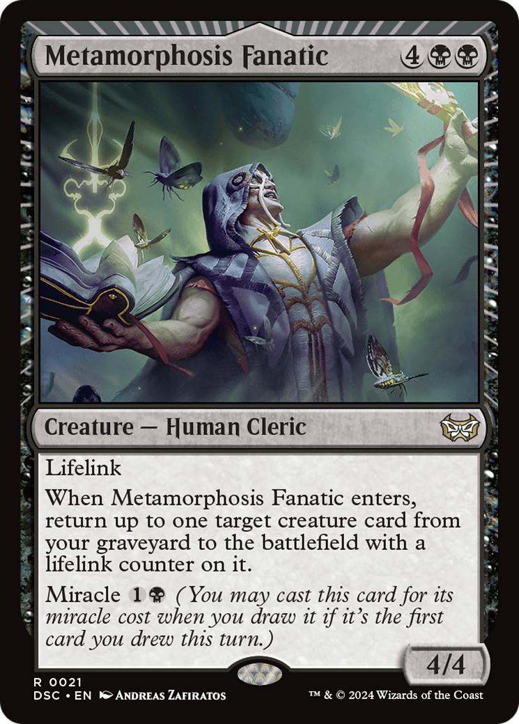 Metamorphosis Fanatic [Duskmourn: House of Horror Commander] | Galaxy Games LLC