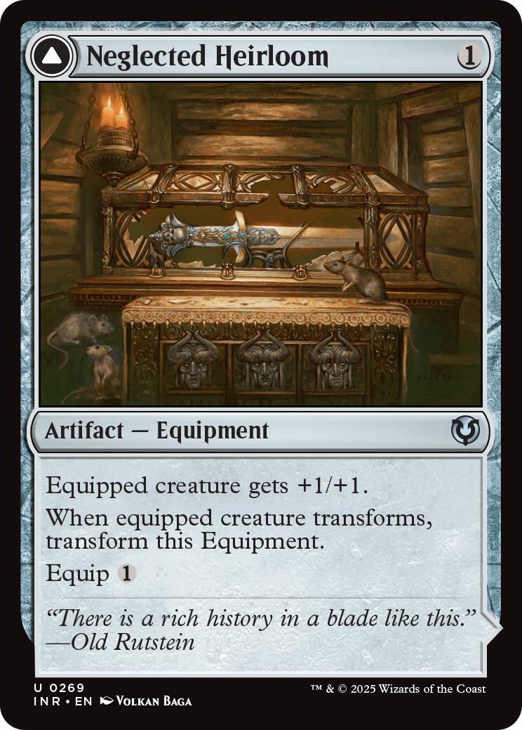 Neglected Heirloom [Innistrad Remastered] | Galaxy Games LLC