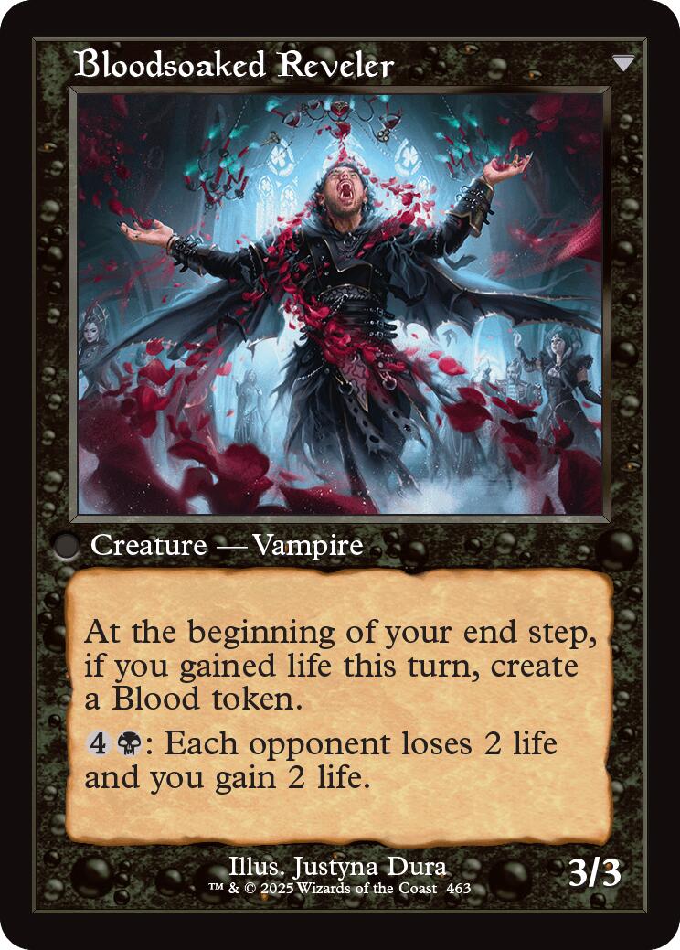 Restless Bloodseeker // Bloodsoaked Reveler (Retro Frame) [Innistrad Remastered] | Galaxy Games LLC