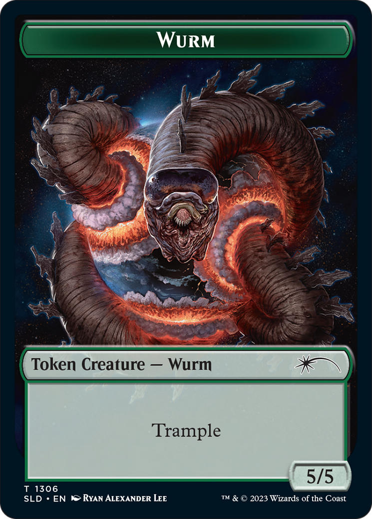 Wurm Token [Secret Lair Drop Series] | Galaxy Games LLC