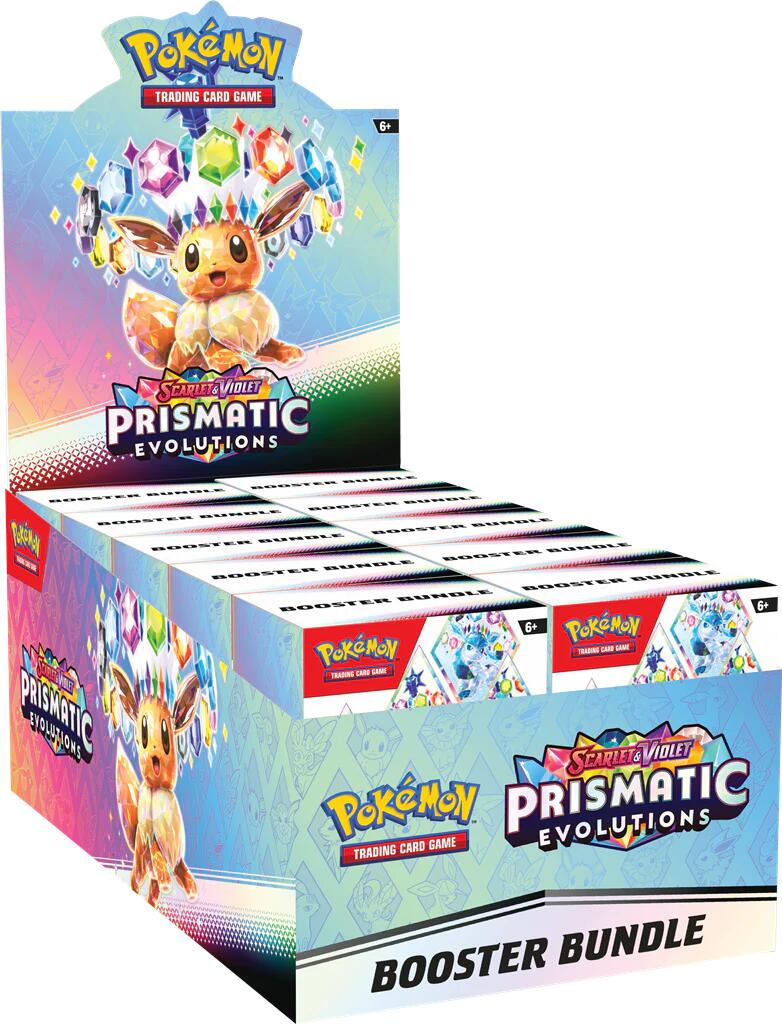 Scarlet & Violet: Prismatic Evolutions - Booster Bundle Case | Galaxy Games LLC