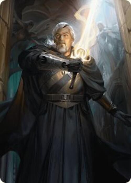 Odric, Lunarch Marshal Art Card [Innistrad Remastered Art Series] | Galaxy Games LLC