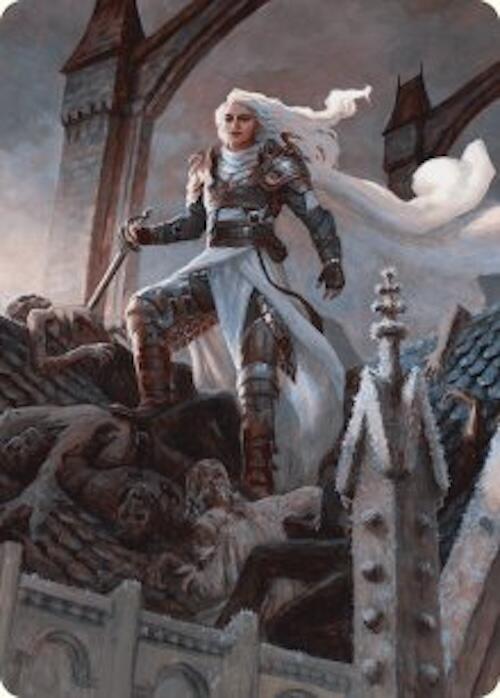 Thalia, Heretic Cathar Art Card [Innistrad Remastered Art Series] | Galaxy Games LLC