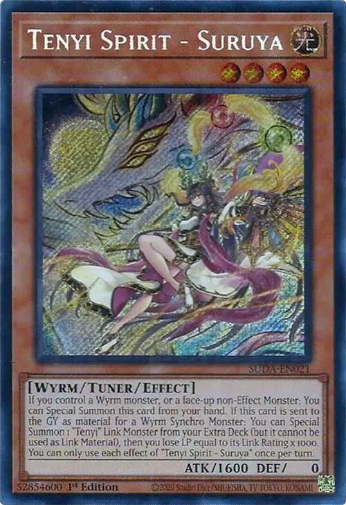 Tenyi Spirit - Suruya [SUDA-EN021] Secret Rare | Galaxy Games LLC