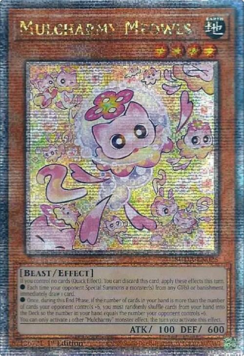 Mulcharmy Meowls (Quarter Century Secret Rare) [SUDA-EN025] Quarter Century Secret Rare | Galaxy Games LLC