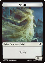 Spirit // Human (0002) Double-Sided Token [Innistrad Remastered Tokens] | Galaxy Games LLC