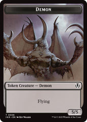 Demon // Human Cleric Double-Sided Token [Innistrad Remastered Tokens] | Galaxy Games LLC