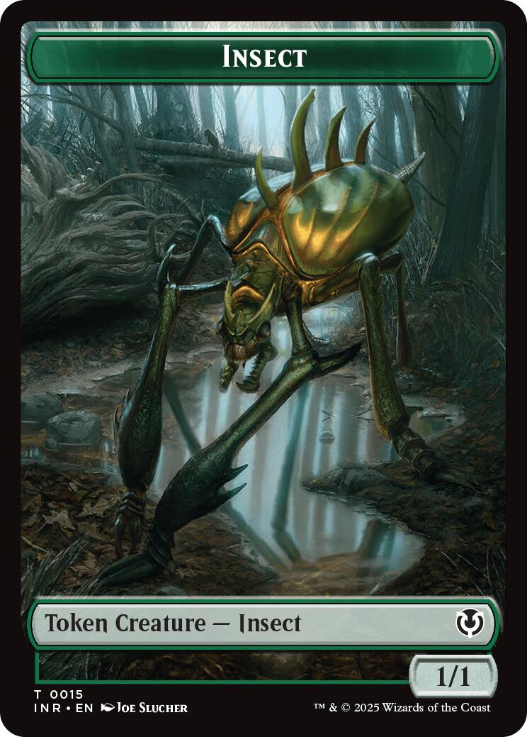 Insect // Spider Double-Sided Token [Innistrad Remastered Tokens] | Galaxy Games LLC