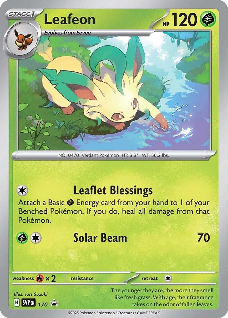 Leafeon (SVP170) [Scarlet & Violet: Black Star Promos] | Galaxy Games LLC