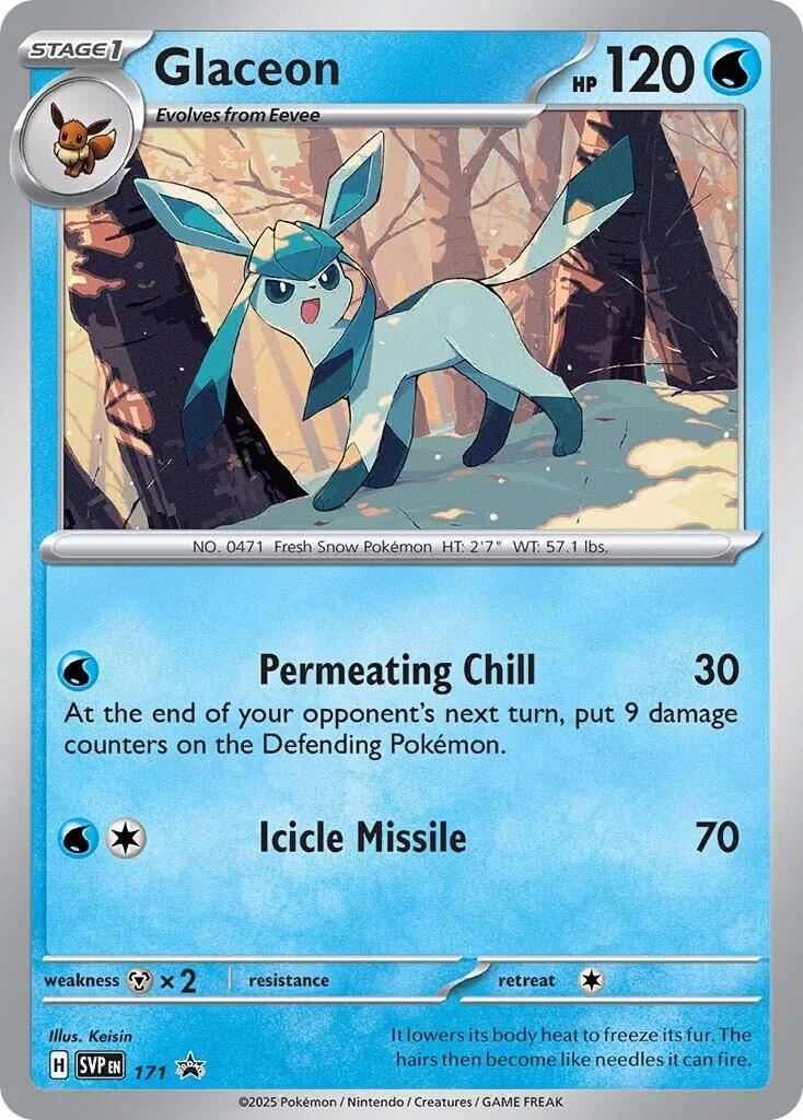 Glaceon (SVP171) [Scarlet & Violet: Black Star Promos] | Galaxy Games LLC