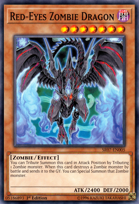 Red-Eyes Zombie Dragon [SR07-EN005] Common | Galaxy Games LLC