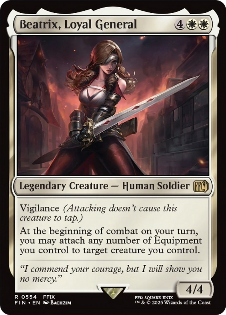 Beatrix, Loyal General [FINAL FANTASY] | Galaxy Games LLC
