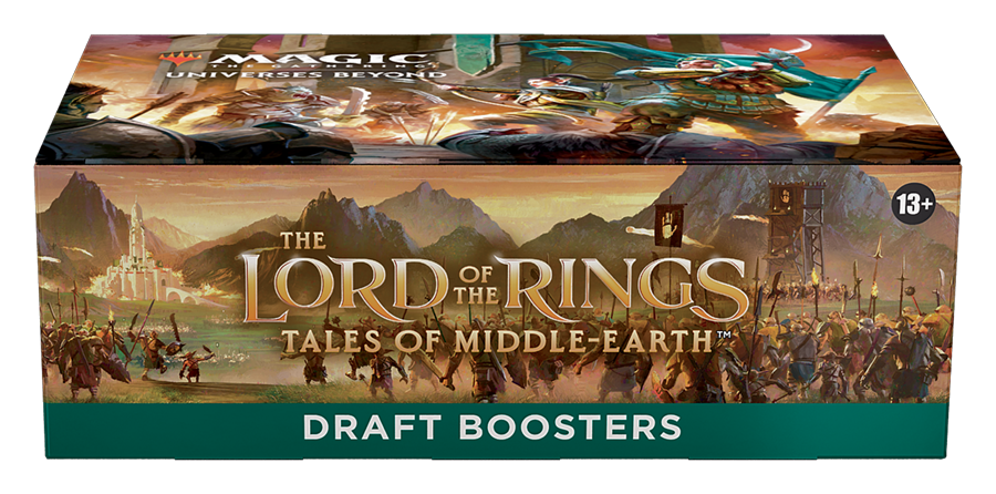 The Lord of the Rings: Tales of Middle-earth - Draft Booster Box | Galaxy Games LLC