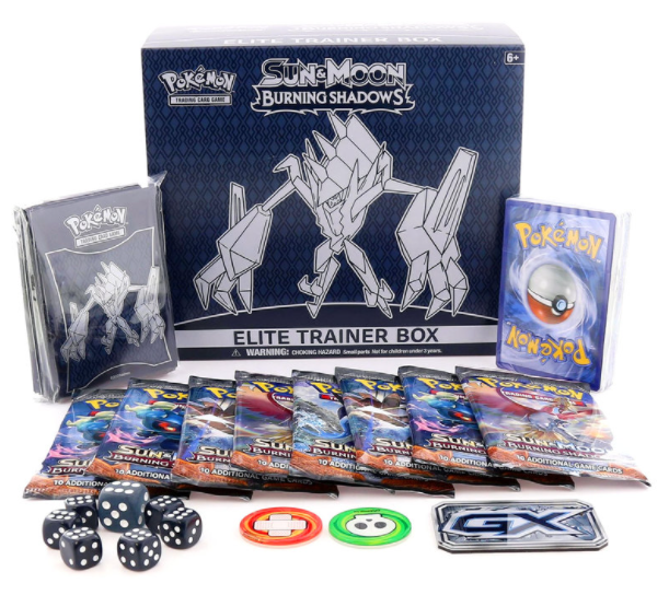 Sun & Moon: Burning Shadows - Elite Trainer Box | Galaxy Games LLC