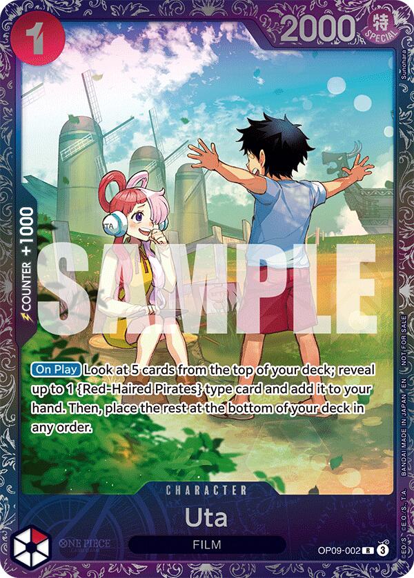 Uta (Treasure Cup 2025) [One Piece Promotion Cards] | Galaxy Games LLC