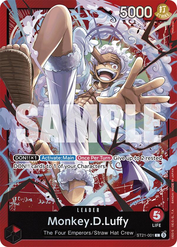Monkey.D.Luffy [Starter Deck EX: Gear 5] | Galaxy Games LLC
