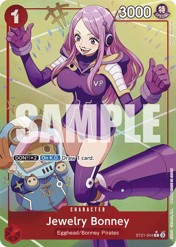 Jewelry Bonney (Parallel) [Starter Deck EX: Gear 5] | Galaxy Games LLC