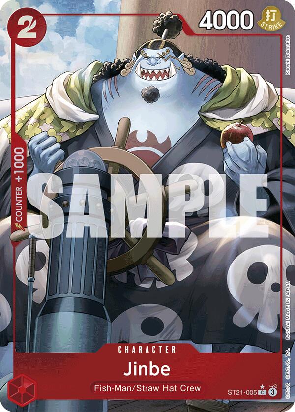 Jinbe (Parallel) [Starter Deck EX: Gear 5] | Galaxy Games LLC