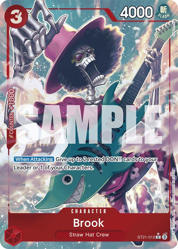Brook (Parallel) [Starter Deck EX: Gear 5] | Galaxy Games LLC