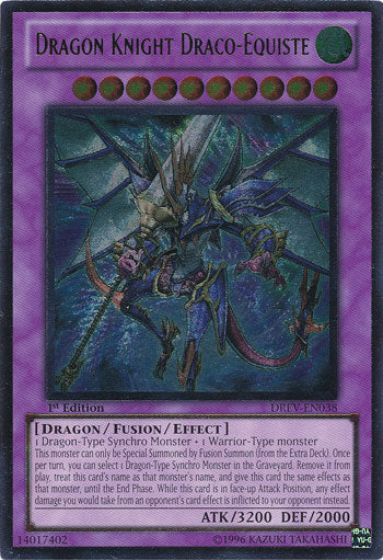 Dragon Knight Draco-Equiste [DREV-EN038] Ultimate Rare | Galaxy Games LLC