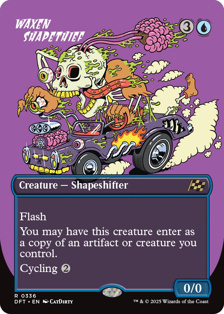 Waxen Shapethief (Borderless) [Aetherdrift] | Galaxy Games LLC