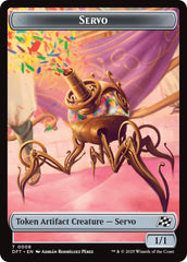 Servo // Thopter (0009) Double-Sided Token [Aetherdrift Tokens] | Galaxy Games LLC