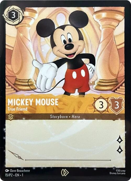 Mickey Mouse - True Friend (15) [Promo Cards] | Galaxy Games LLC